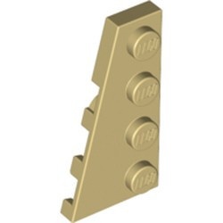 41770-2 Wig plaat 4x2 links crème NIEUW *1B231