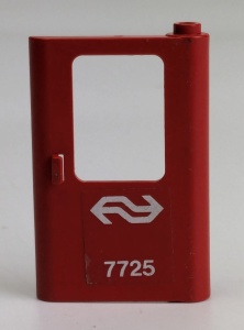 4182pb051-5G Trein, Deur 1x4x5 NS logo rood gebruikt *1D0000