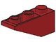 4287-59 Omgekeerde dakpan 33 graden 1x3 rood, donker NIEUW *1B217