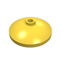 43898-3 Schotel 3x3 geel NIEUW *1B048