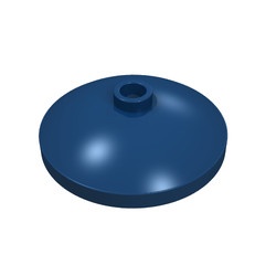 43898-63 Schotel 3x3 blauw, donker NIEUW *1B048