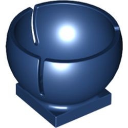 44358-63 Spaceball 3x3 bodem blauw, donker NIEUW *