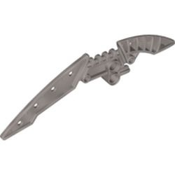 44813-66G Bionicle Wapen Staff of Light Blade grijs, lichtparel gebruikt *