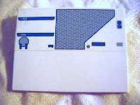 4515pb028R-1G Dakpan 10 graden 6x8 Star Wars UCS X-wing RECHTS (Sticker) wit gebruikt *5R000