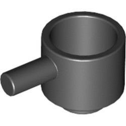 4529-11 Pannetje (hoog model) zwart NIEUW *0W009