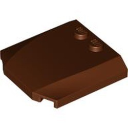 45677-88G Wig 4x4x2/3 (motorklep) bruin, roodachtig gebruikt *4K001