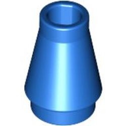 4589-7 Kegel 1x1x1 blauw NIEUW *1B085