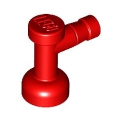 4599-5G Kraan 1x1 rood gebruikt *1E018