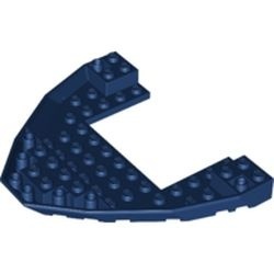 47404-63 Boegsteen 10x12x1 open blauw, donker NIEUW *
