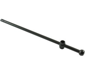 476-11G Bootmast lengte 12 open nop, knop zwart gebruikt * - Img 1