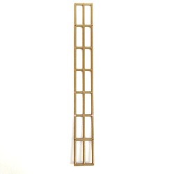 47996-69 Want lang 28x4 crème,donker NIEUW *1L500