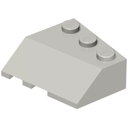 48165-86 WigSTEEN 3x3 rechts grijs, licht (blauwachtig) NIEUW *