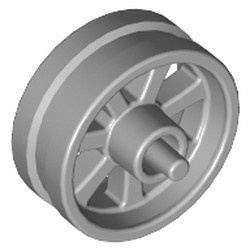 50862-86 Wiel voor motor grijs, licht (blauwachtig) NIEUW *5W000