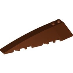 50955-88 Steen, wig 10x3 links bruin, roodachtig NIEUW *