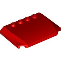 52031-5G Wig 4x6x2/3 (motorklep breed) rood gebruikt *4K001