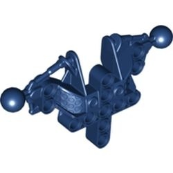 53545-63G Bionicle Toa Inika borstkas/schouders blauw, donker gebruikt *