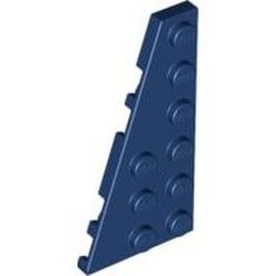 54384-63 Wig plaat 6x3 links blauw, donker NIEUW *5A006