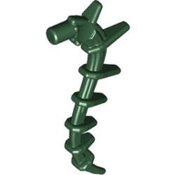 55236-80 Liaan van zeewier / Bionicle staart groen, donker NIEUW *5K000