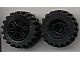55982c01-11 Wiel 18x14 wiel met spaken met asgat met band 30,4x14 zwart NIEUW *5W000