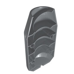 57792-86 Cementmixer 3x6x10 HALF -(2 nodig+pinnen) grijs, licht (blauwachtig) NIEUW *1R0000 - Img 2