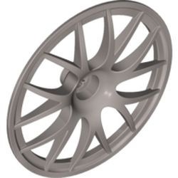 58088-66G Wieldop 56mm 7 spaken met asgat voor wiel 44772 grijs, lichtparel gebruikt *5D000