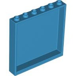59349-153 Paneel 1x6x5 (zijkanten) blauw, donkerazuur NIEUW *5D0000