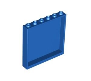 59349-7 Paneel 1x6x5 (zijkanten) blauw NIEUW *5D0000