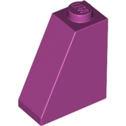 60481-71 Dakpan 65 graden 1 breed magenta NIEUW *1B156