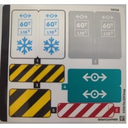 60509stk01 STICKER 60509 Harbour Freight Train NIEUW *0S0000
