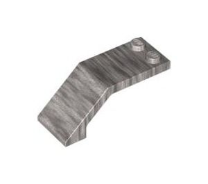 6070-67 Ruit 5x2x 1 2/3- 1x gebogen zilver, metallic NIEUW *1B026