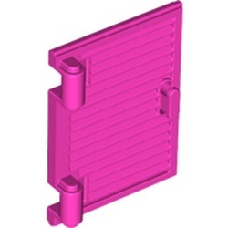 60800a-47 Luik groot, breed 1x2x3 MET scharnier en hendel roze, donker NIEUW *1L0000