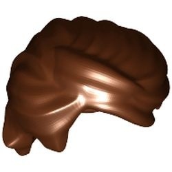61183-88 Haar naar achter en warrig bruin, roodachtig NIEUW *0L0000