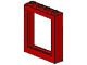 6154-5 Raamframe 1x4x4 (lift) rood NIEUW *