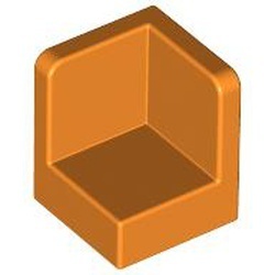 6231-4 Hoekpaneel 1x1x1 oranje NIEUW *1B016