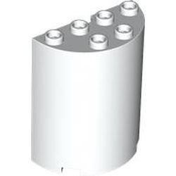 6259-1G Cylinder, half 2x4x4 wit gebruikt *1F009