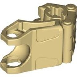 64251-2G Bionicle vuist met ashouder, 3 vingers crème gebruikt *