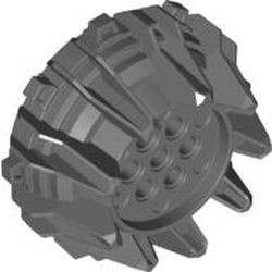64712-85 Hardplastic wiel met pinnen (PAKKETZENDING) grijs, donker (blauwachtig) NIEUW *5W000