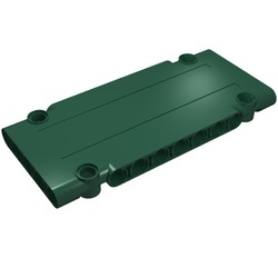 64782-80 Technic, Sierpaneel plat 5x11x1 groen, donker NIEUW *4T087