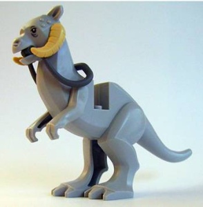 64800pb01c02-86G Tauntaun, Star Wars grijs, licht (blauwachtig) gebruikt *0D000
