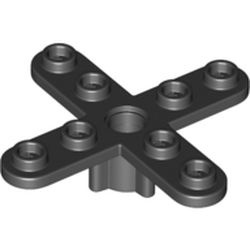 67737-11 Propellor 4 bladen 5 diameter en DICHT middelpunt zwart NIEUW *0D0000