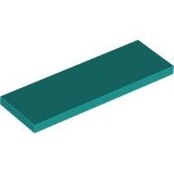 69729-39 Tegel 2x6 turquoise, donker NIEUW *1L120
