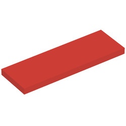 69729-5 Tegel 2x6 rood NIEUW *1L120