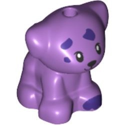 69901pb03-157 Kleine puppy met vlekjes lavender, midden NIEUW *0D000