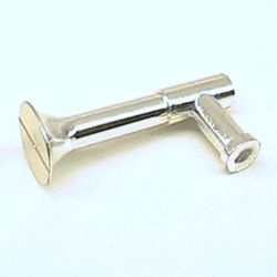 71182-22G Signaalhoorn chrome zilver gebruikt *1E020