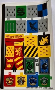 75956stk01 STICKER 75956 HARRY POTTER: Quidditch Match NIEUW *0S0000