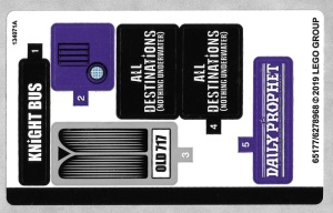 75957stk01 STICKER 75957 HARRY POTTER: The Knight Bridge NIEUW *0S0000