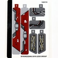 76109stk01 STICKER 76109 Colby City Showdown NIEUW *0S0000