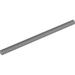 78c18-95 Slang geribbeld lengte 18 noppen zilver, mat NIEUW *5D0000