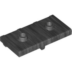 80835-77 Deksel kist plat met twee noppen grijs, donkerparel NIEUW *5K000