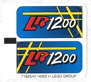 8417stk01 STICKER 8417 TECHNIC- Mag Wheel Master NIEUW *0S0000
